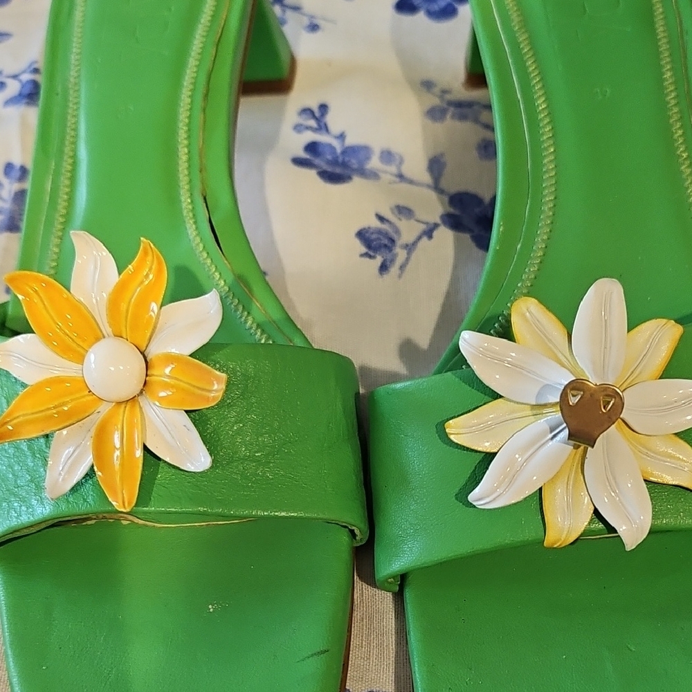Women's Clip Ons with Floral Accents